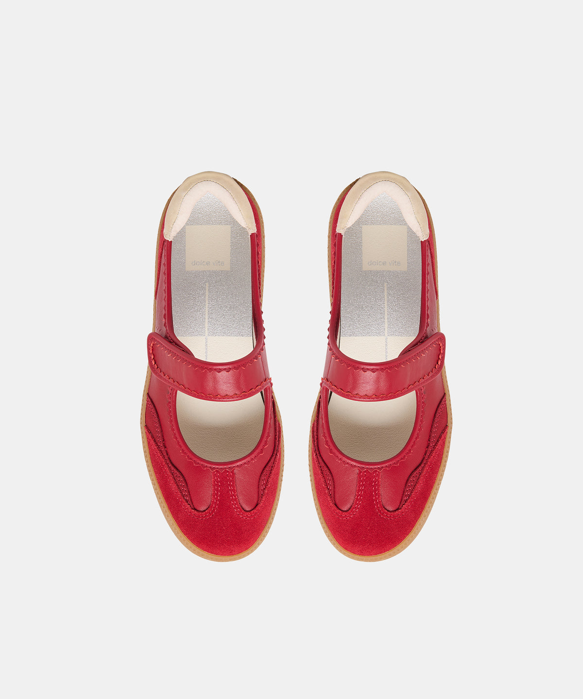 NANET SNEAKERS CRIMSON LEATHER - view 3
