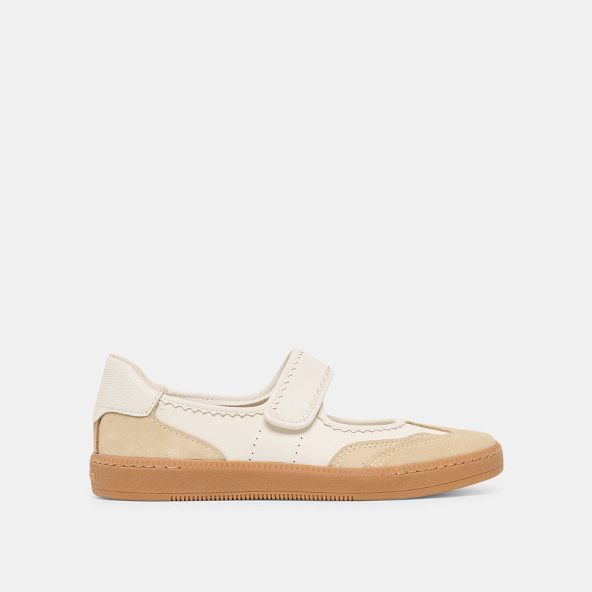 NANET SNEAKERS IVORY MULTI LEATHER