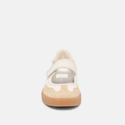 NANET SNEAKERS IVORY MULTI LEATHER