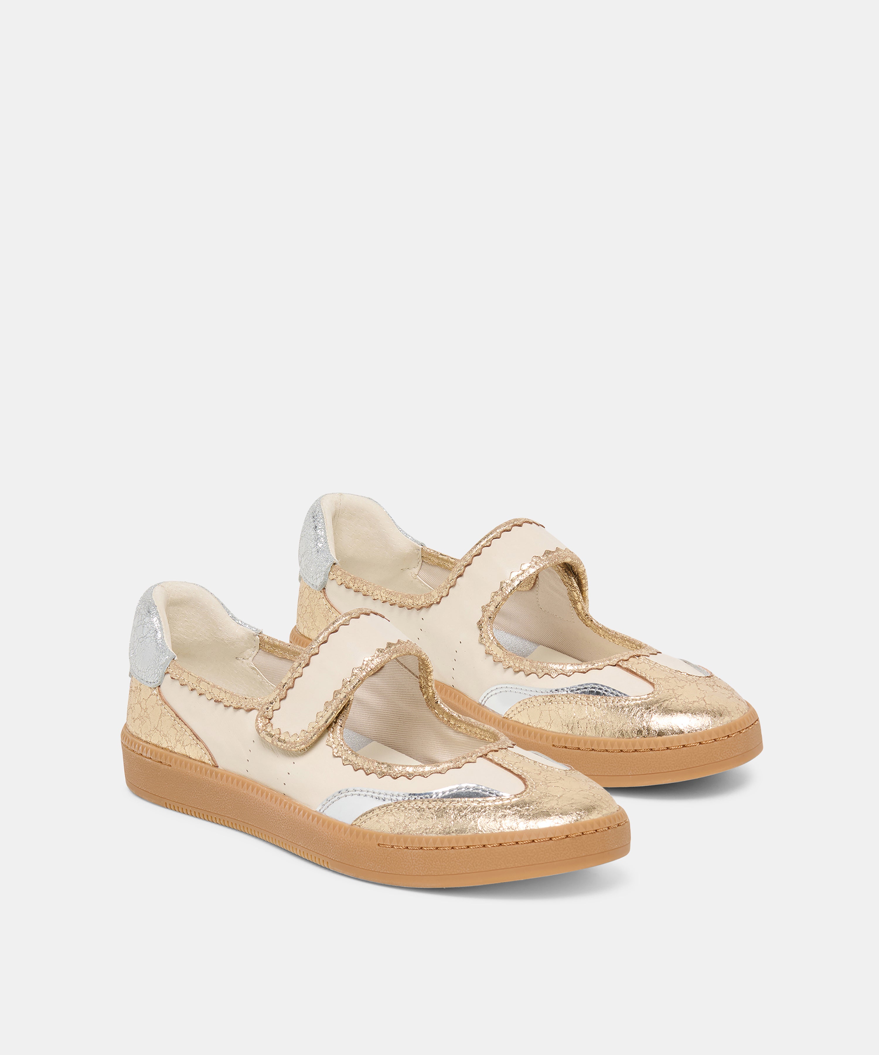 NANET SNEAKERS METALLIC MULTI LEATHER - view 2