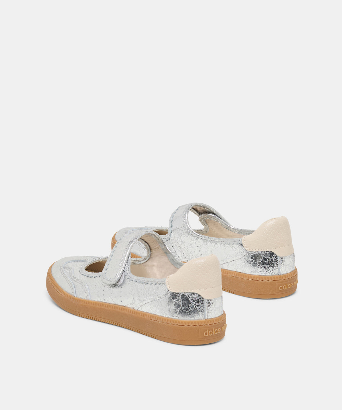 NANET SNEAKERS SILVER LEATHER - view 5