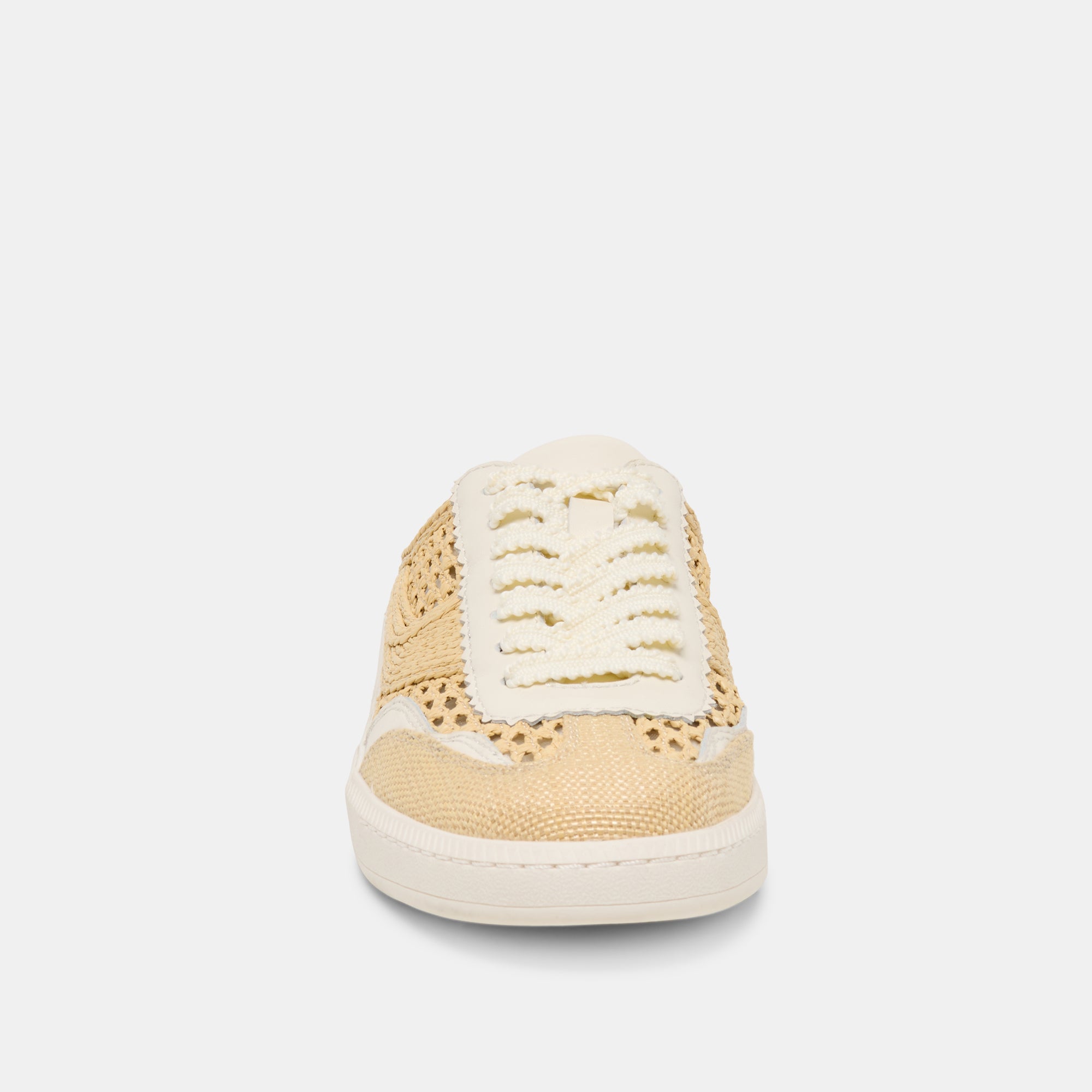 NOTICE SLIDE WOVEN SNEAKERS LT NATURAL WOVEN RAFFIA