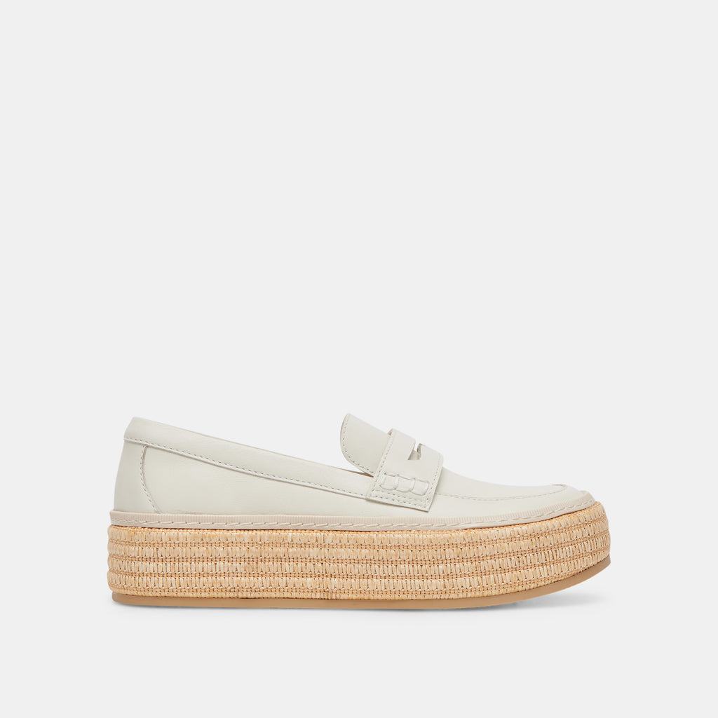 RANNA LOAFERS IVORY LEATHER - image 1