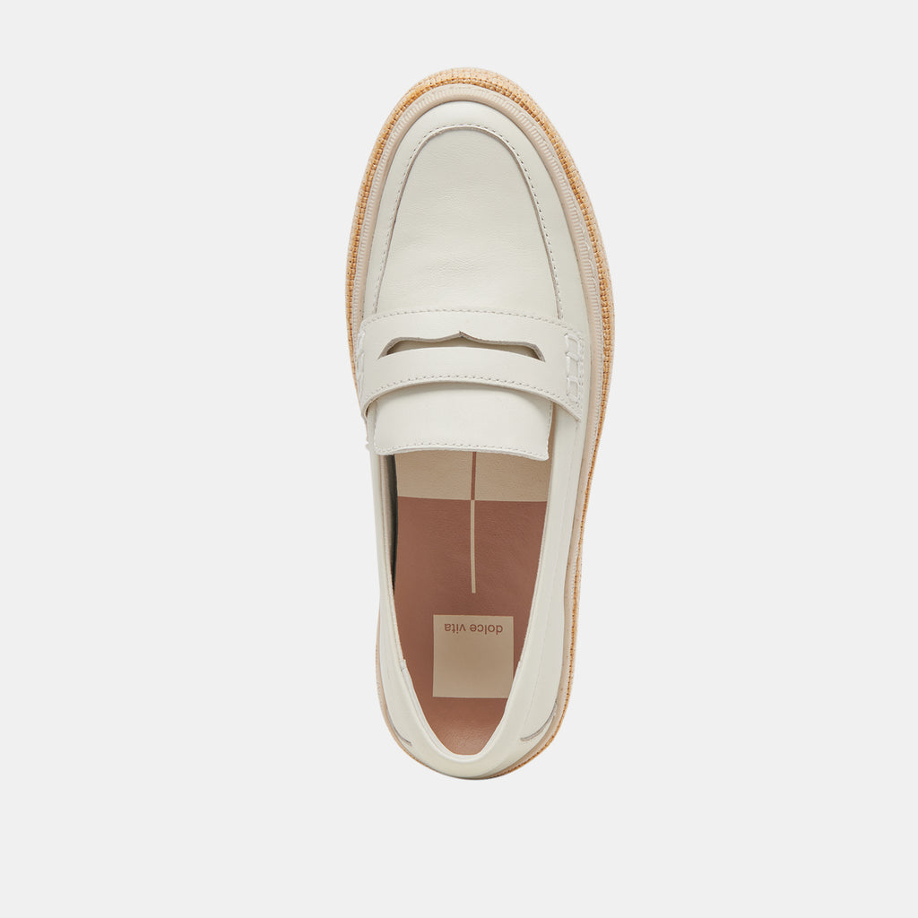 RANNA LOAFERS IVORY LEATHER - image 8