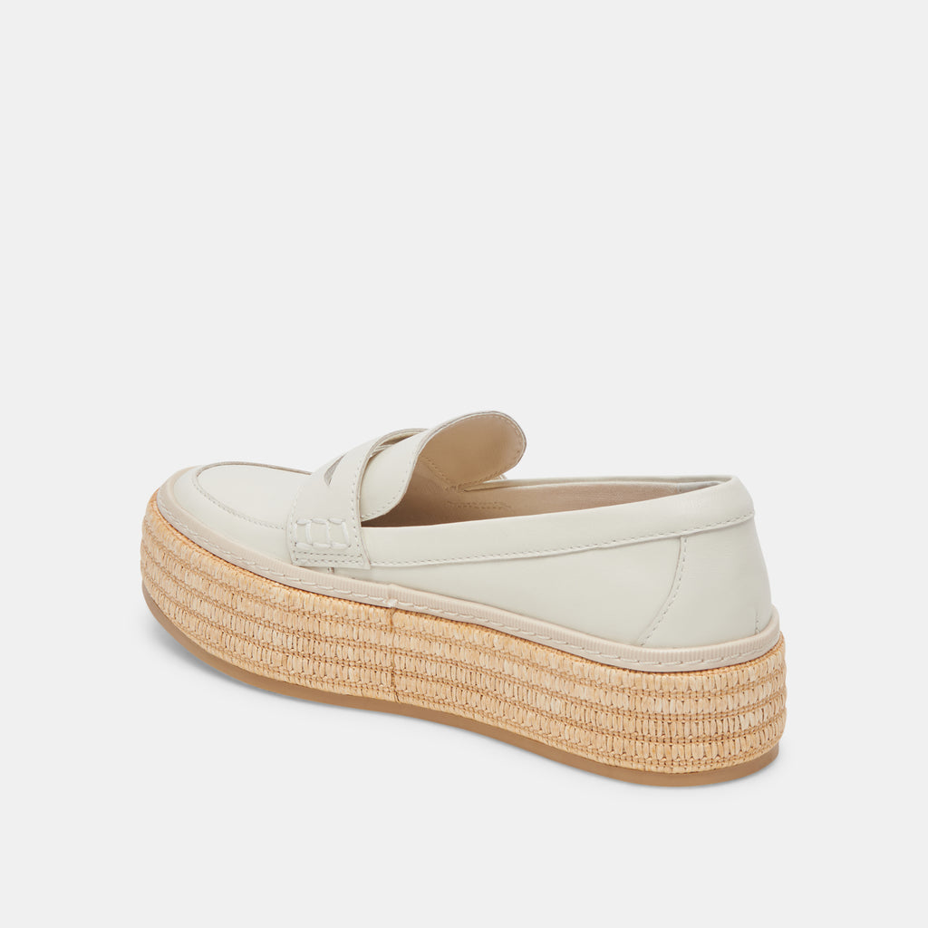 RANNA LOAFERS IVORY LEATHER - image 5