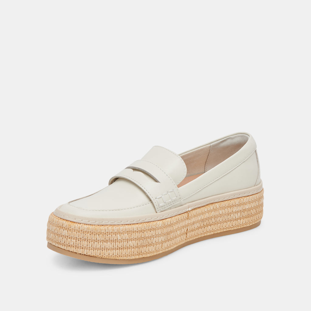 RANNA LOAFERS IVORY LEATHER - image 4