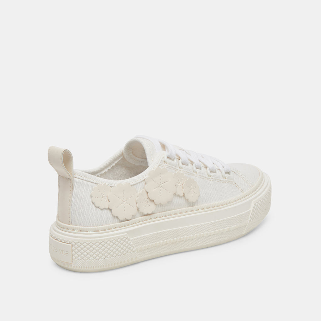 ROBBIN SNEAKERS WHITE CANVAS - image 3