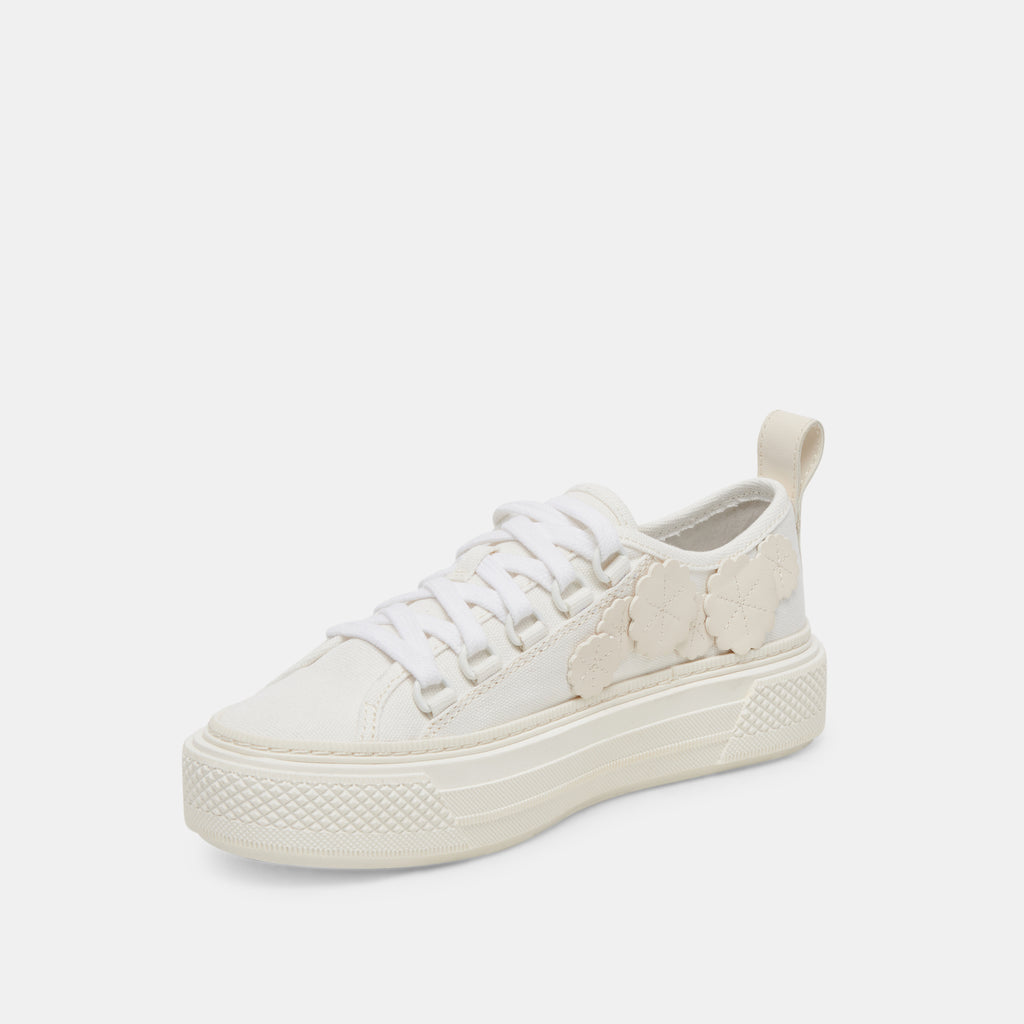 ROBBIN SNEAKERS WHITE CANVAS - image 4