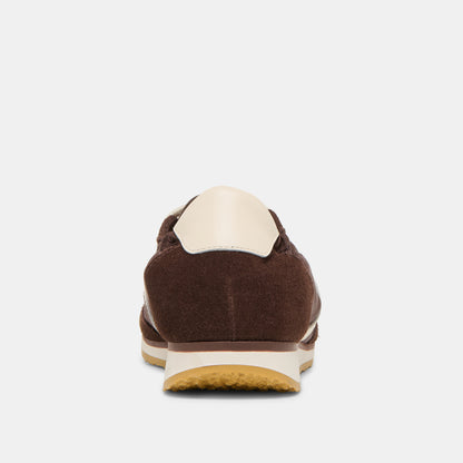 SARIYA SNEAKERS DK BROWN NYLON