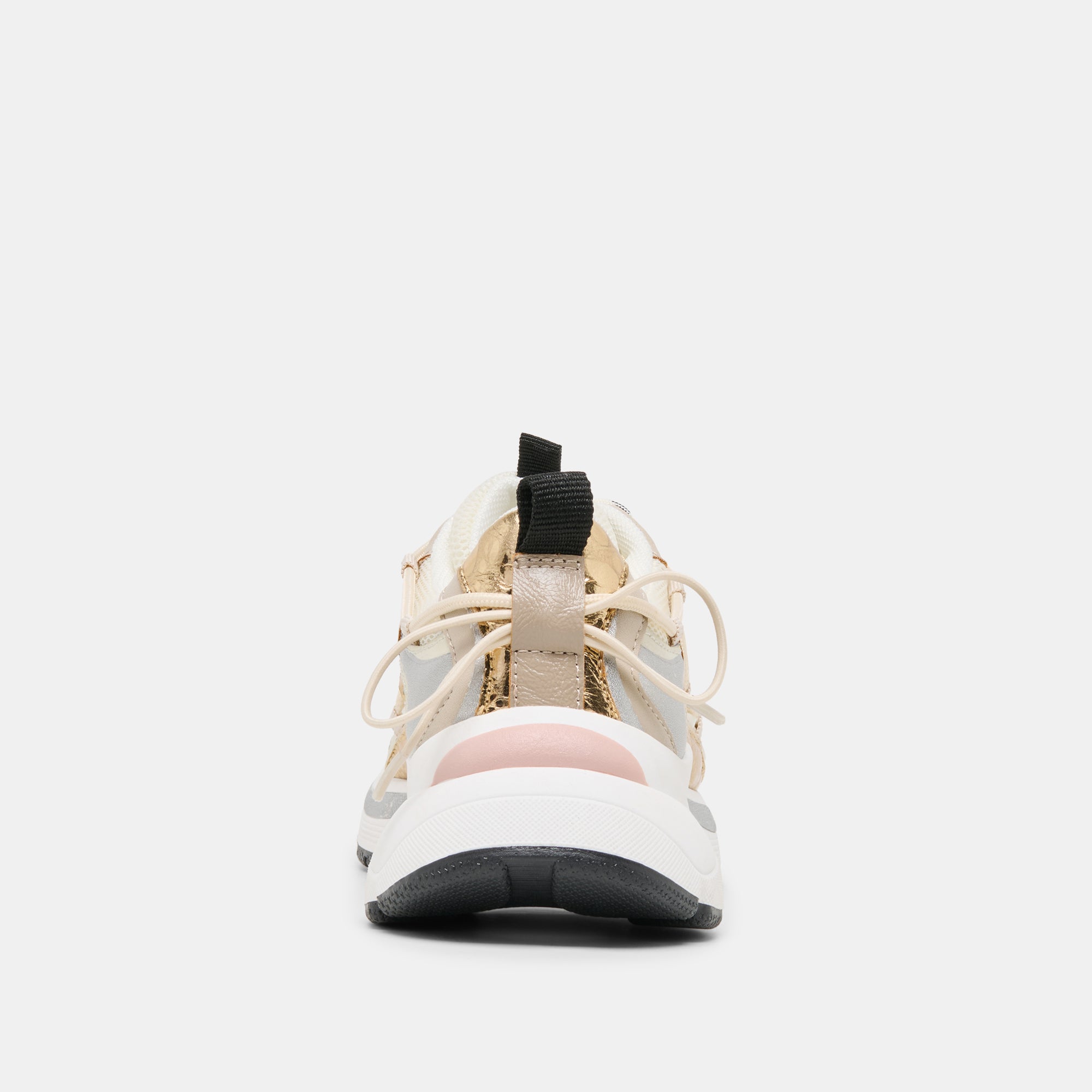 SELMAR SNEAKERS SILVER GOLD LEATHER