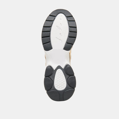 SELMAR SNEAKERS SILVER GOLD LEATHER