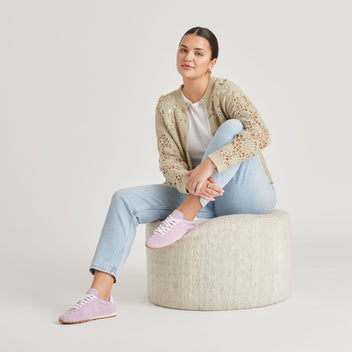 Dolce Vita Serina Sneakers - Blue Suede main image 1