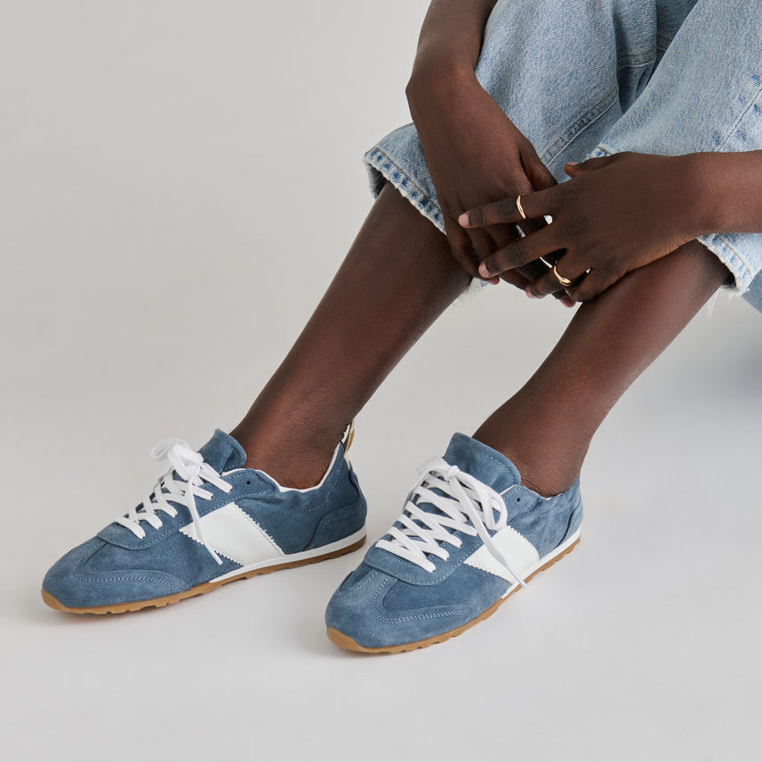 SHYLA SNEAKERS BLUE SUEDE