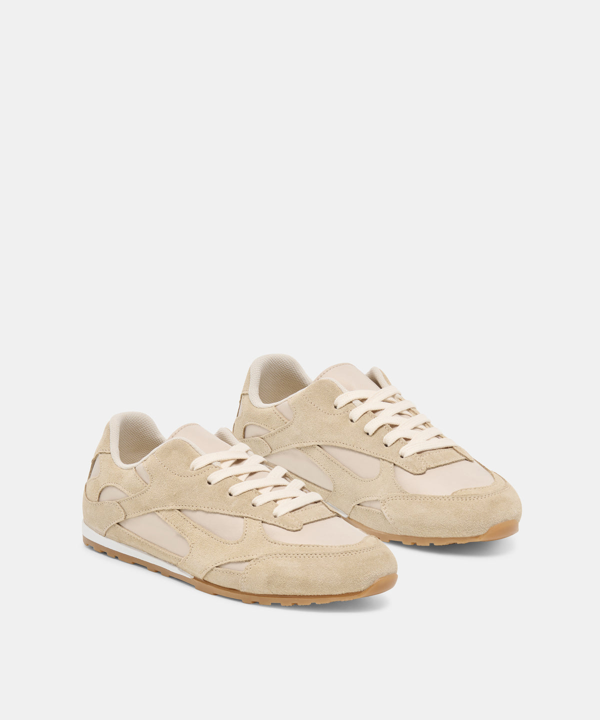 SOLO SNEAKERS IVORY SUEDE - view 2