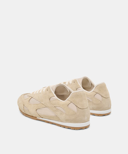 SOLO SNEAKERS IVORY SUEDE