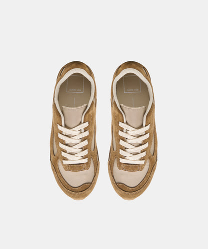 SOLO SNEAKERS OLIVE SUEDE
