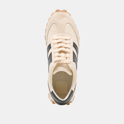TRESA SNEAKERS WHITE BLACK LEATHER