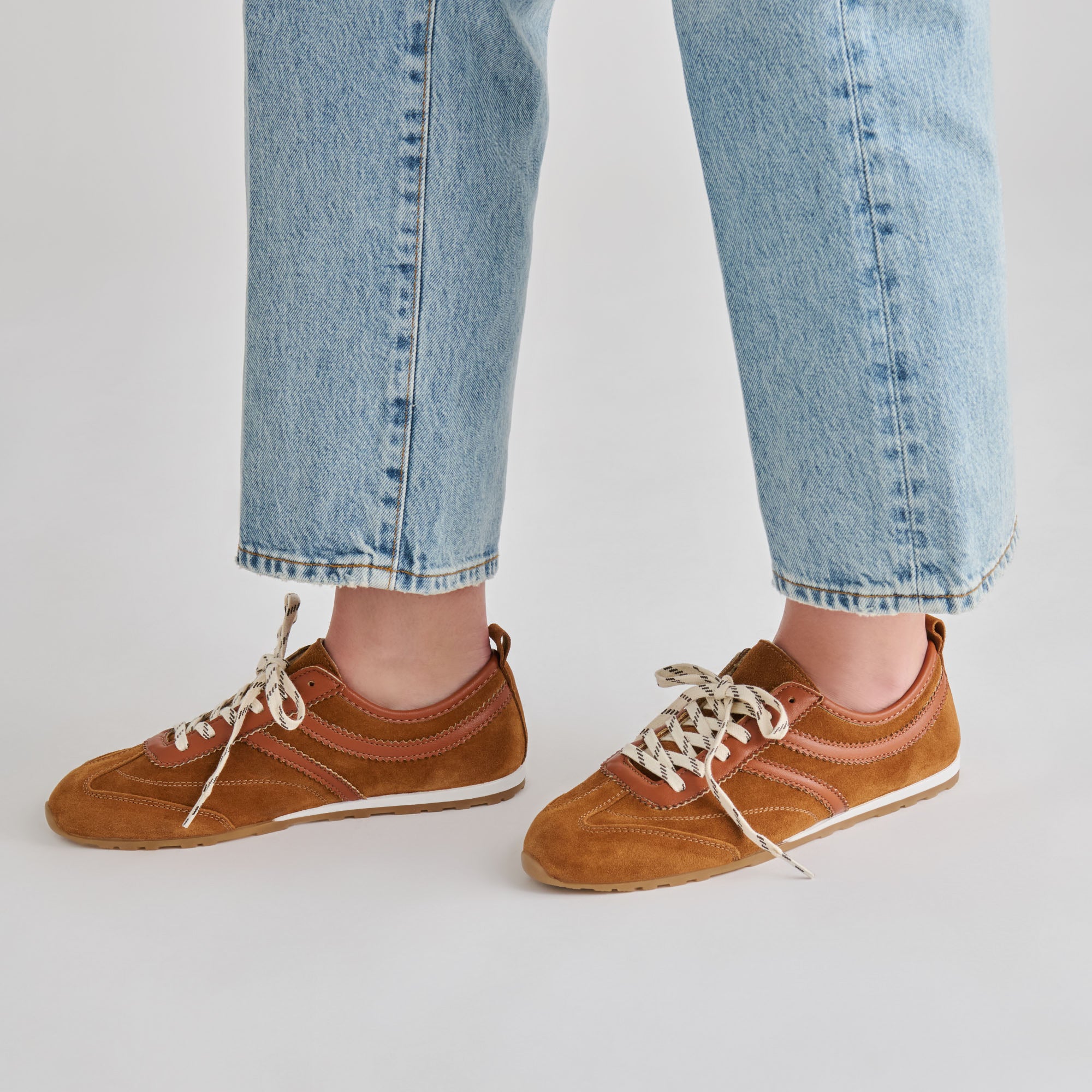 VIPER SNEAKERS COGNAC SUEDE