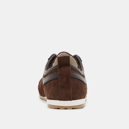 VIPER SNEAKERS DK BROWN SUEDE