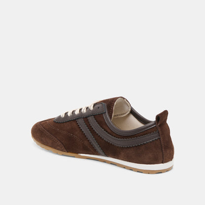 VIPER SNEAKERS DK BROWN SUEDE