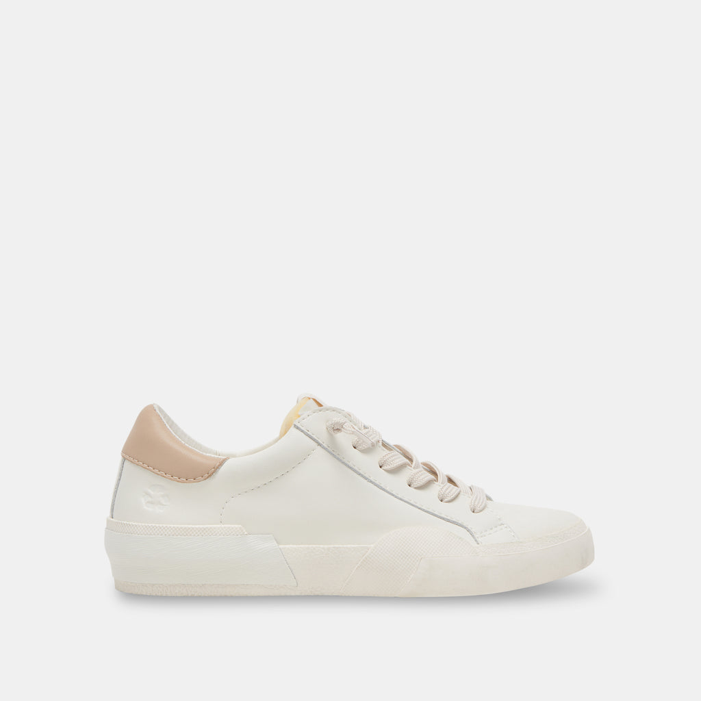 ZINA FOAM 360 SNEAKERS WHITE DUNE RECYCLED LEATHER - image 1