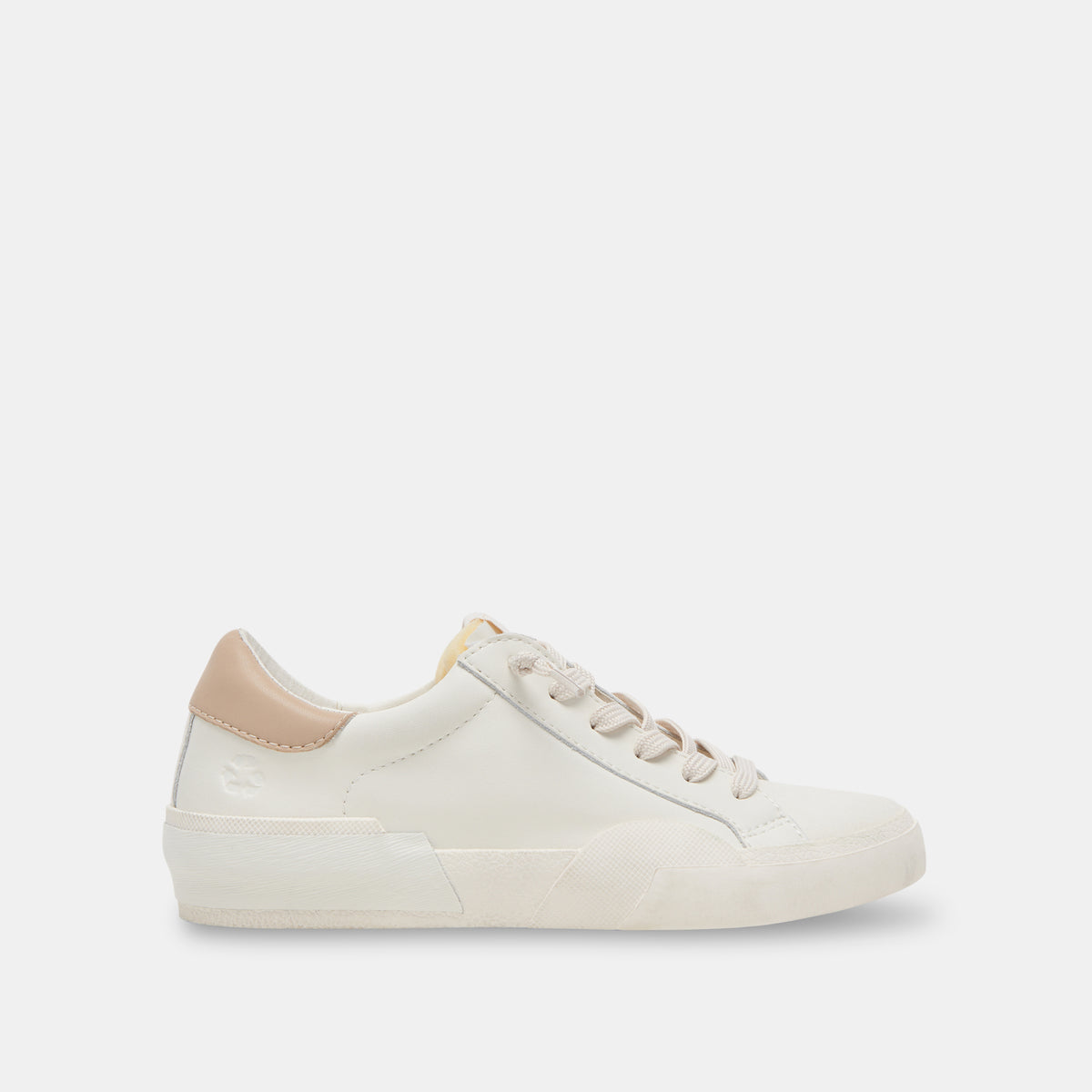 ZINA FOAM 360 SNEAKERS WHITE DUNE RECYCLED LEATHER – Dolce Vita