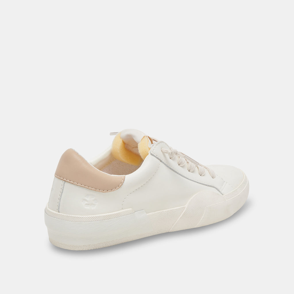 ZINA FOAM 360 SNEAKERS WHITE DUNE RECYCLED LEATHER - image 3