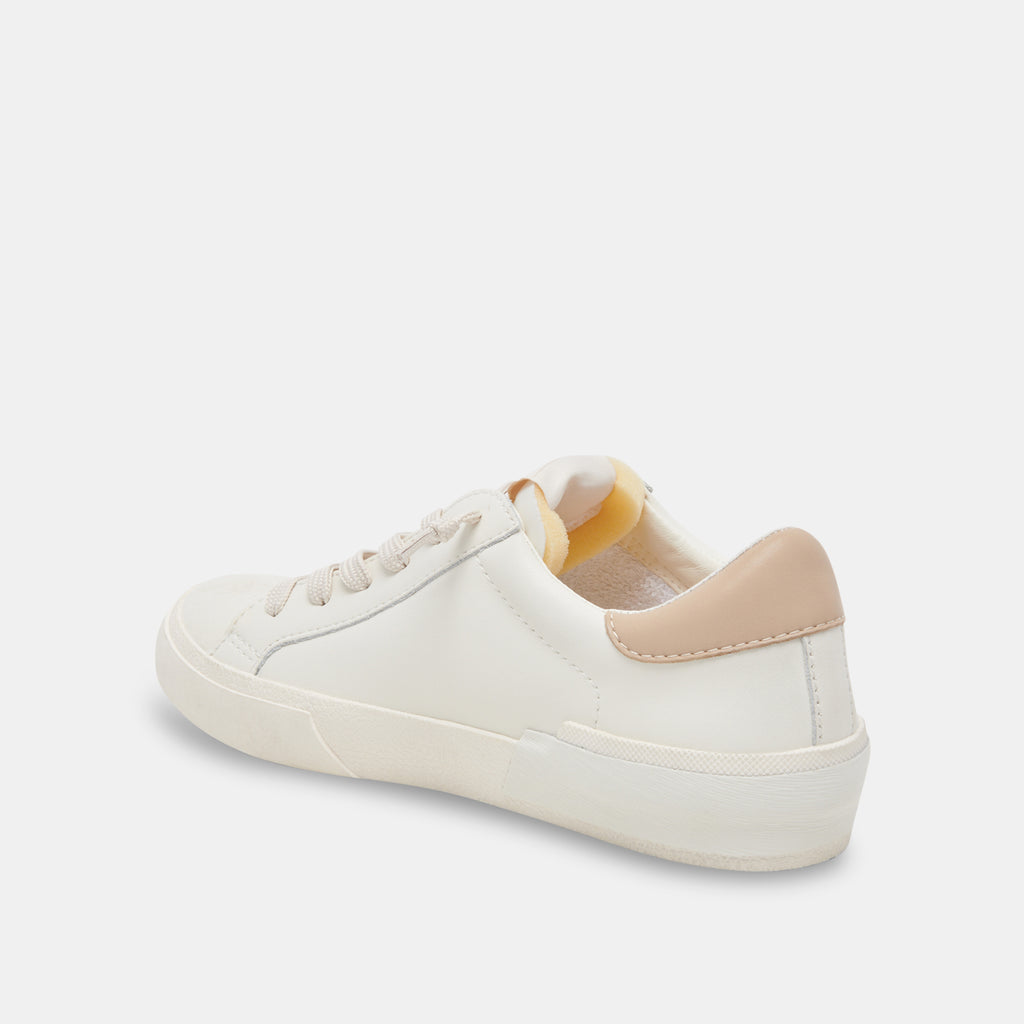 ZINA FOAM 360 SNEAKERS WHITE DUNE RECYCLED LEATHER - image 5