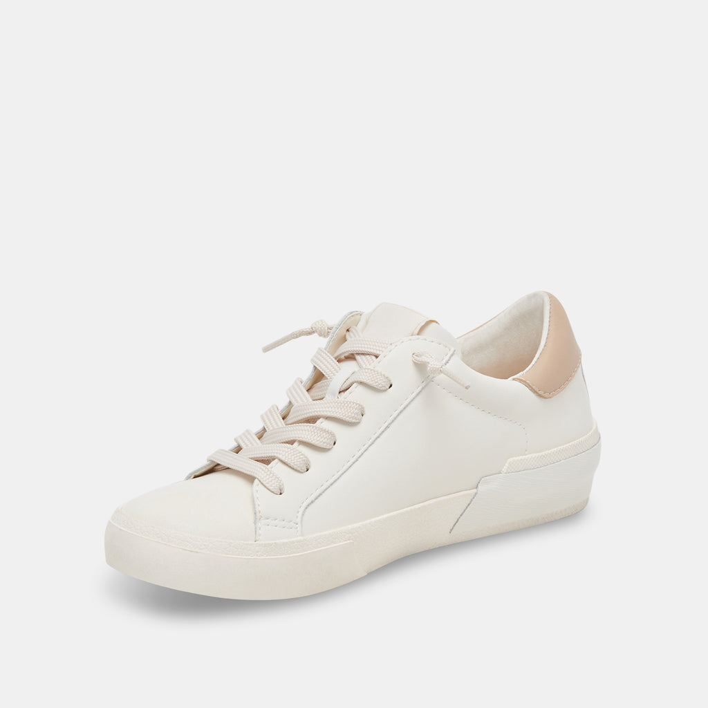 ZINA FOAM 360 SNEAKERS WHITE DUNE RECYCLED LEATHER - image 4