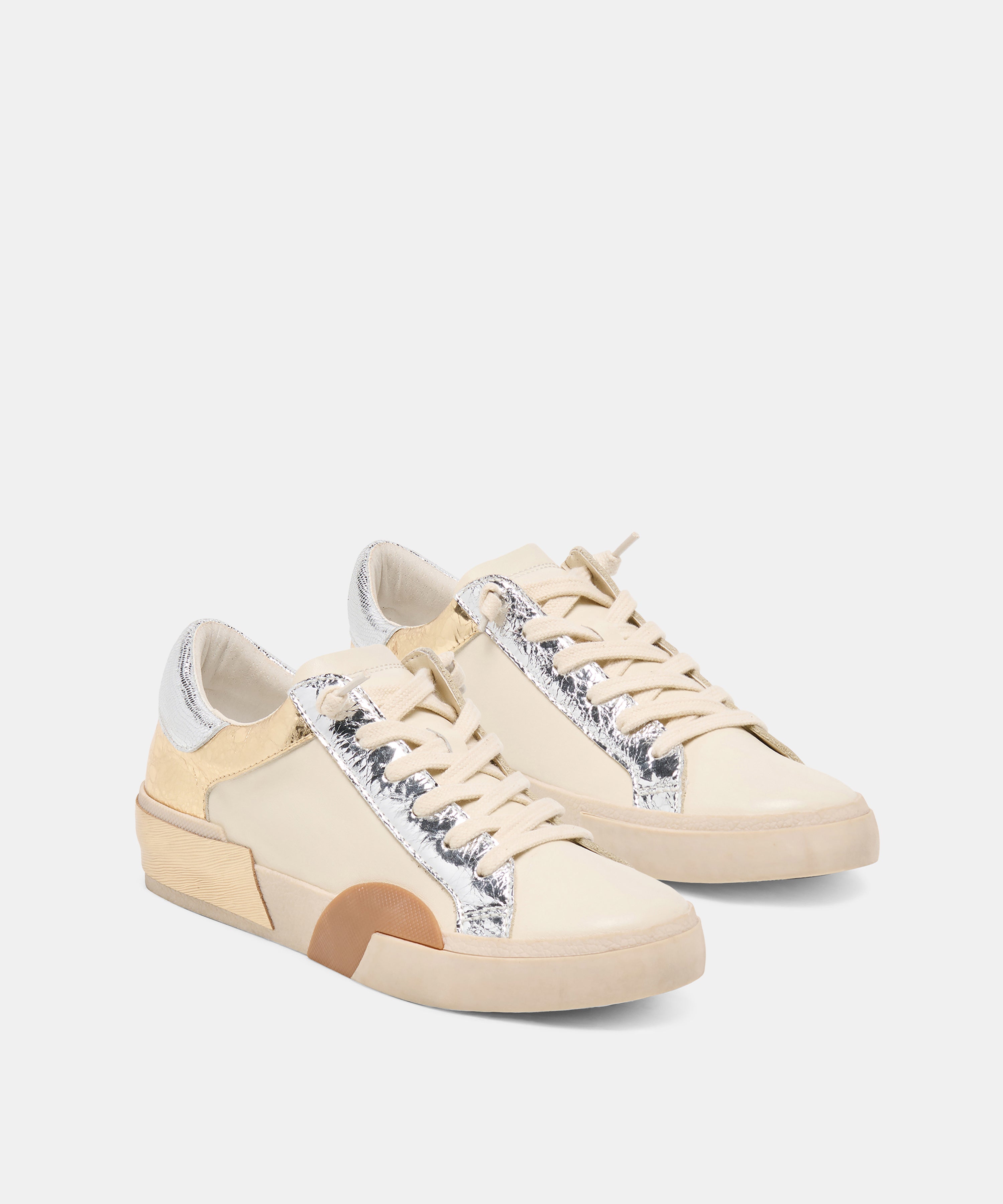 ZINA SNEAKERS METALLIC MULTI LEATHER - view 2