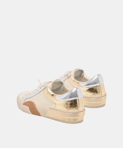 ZINA SNEAKERS METALLIC MULTI LEATHER