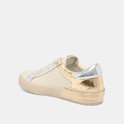 ZINA SNEAKERS METALLIC MULTI LEATHER