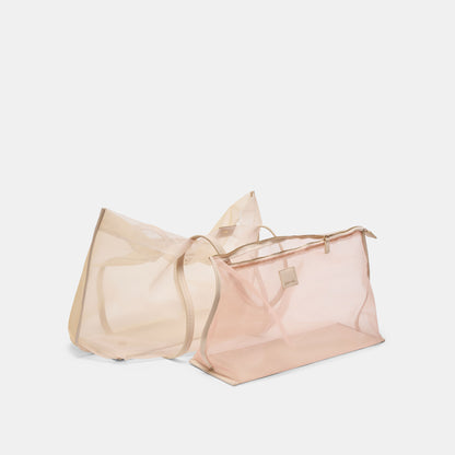 AISLIN TOTE BLUSH MESH