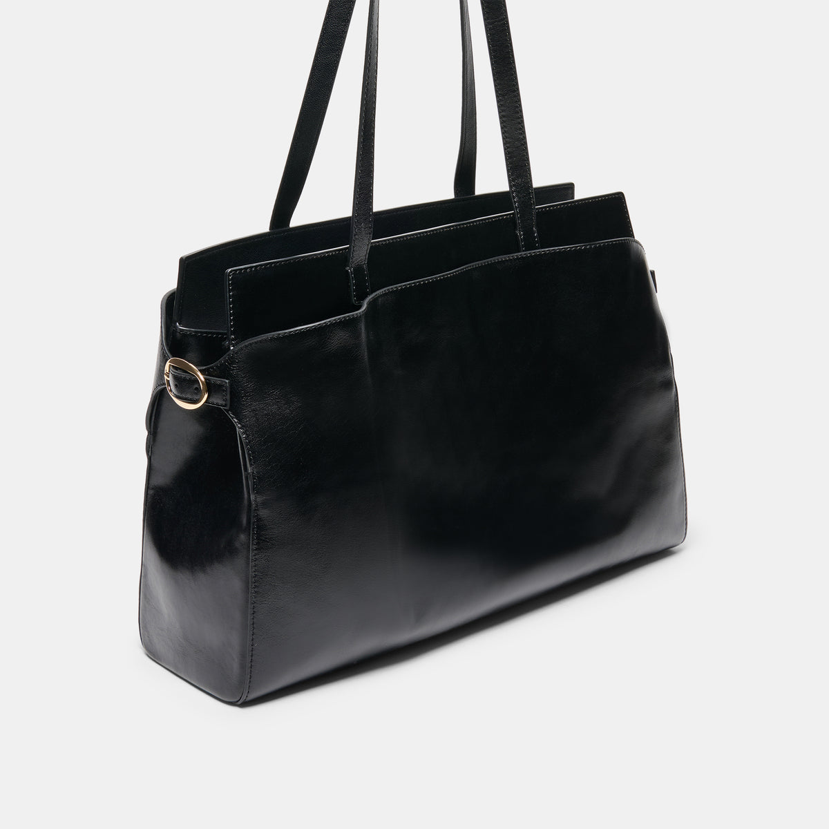 AMICA TOTE BLACK LEATHER - view 3