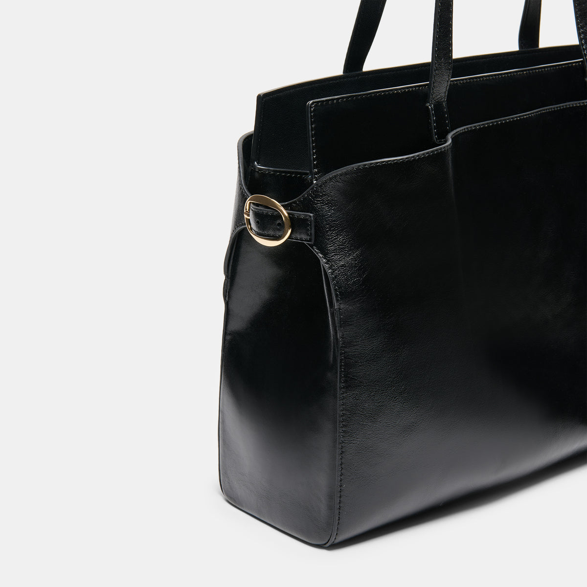 AMICA TOTE BLACK LEATHER - view 4