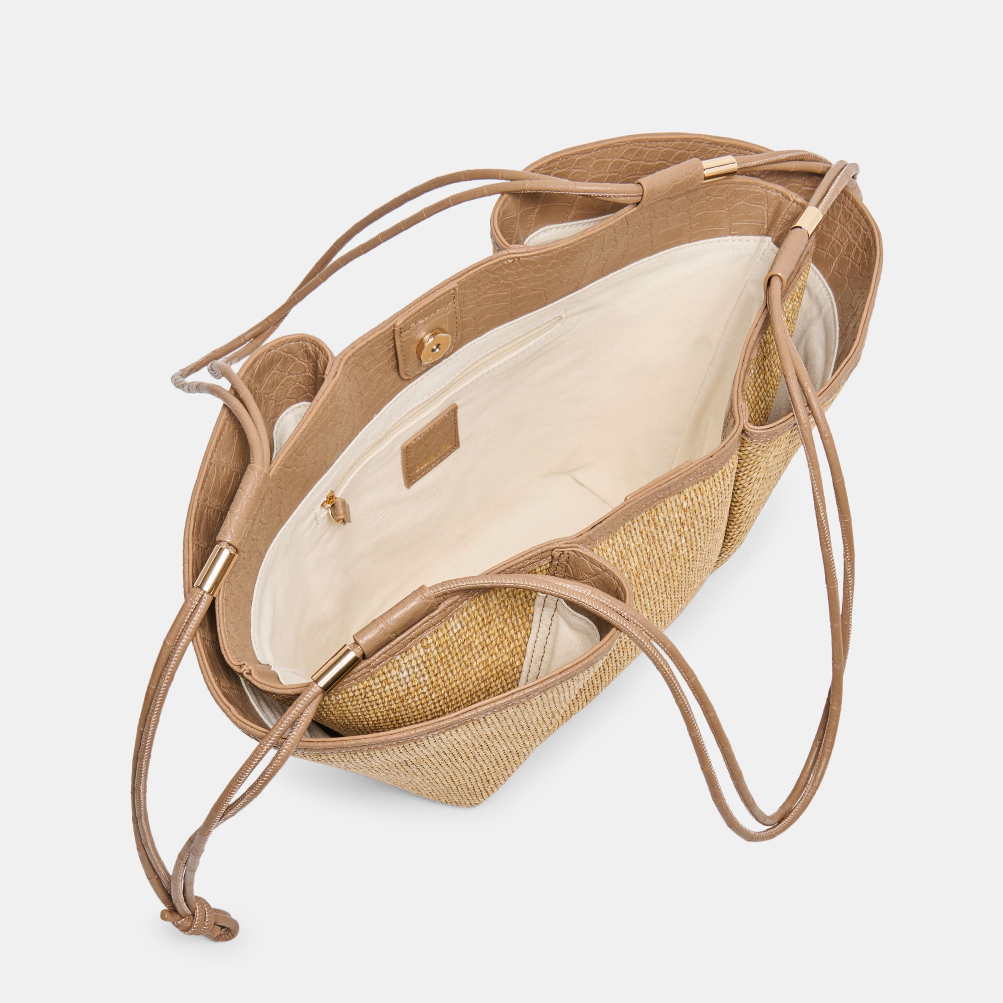 MARO TOTE NATURAL RAFFIA - view 2
