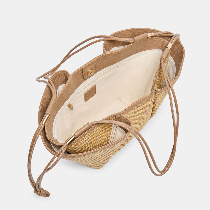 MARO TOTE NATURAL RAFFIA