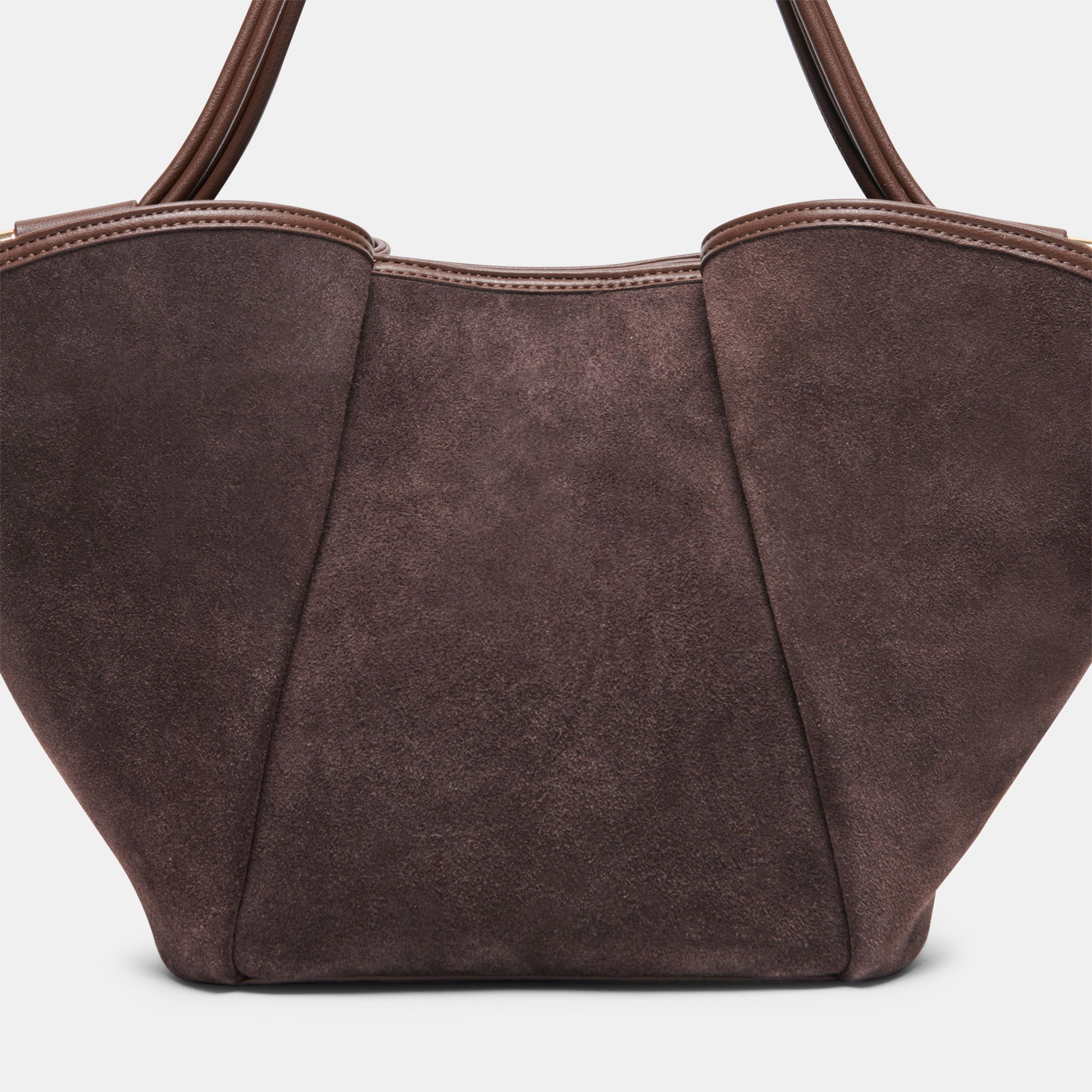 MARO TOTE CHOCOLATE SUEDE - view 3