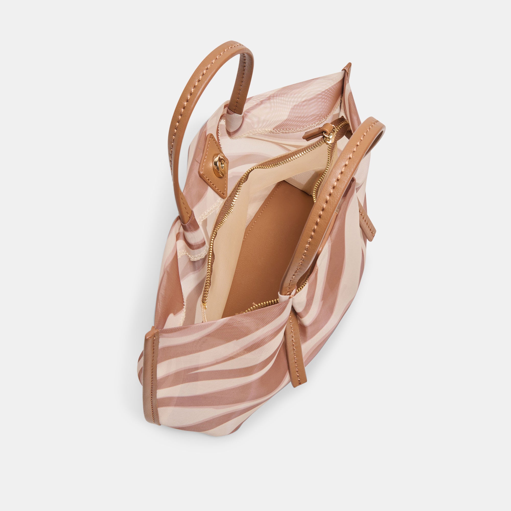 SELENE HANDBAG ZEBRA MESH