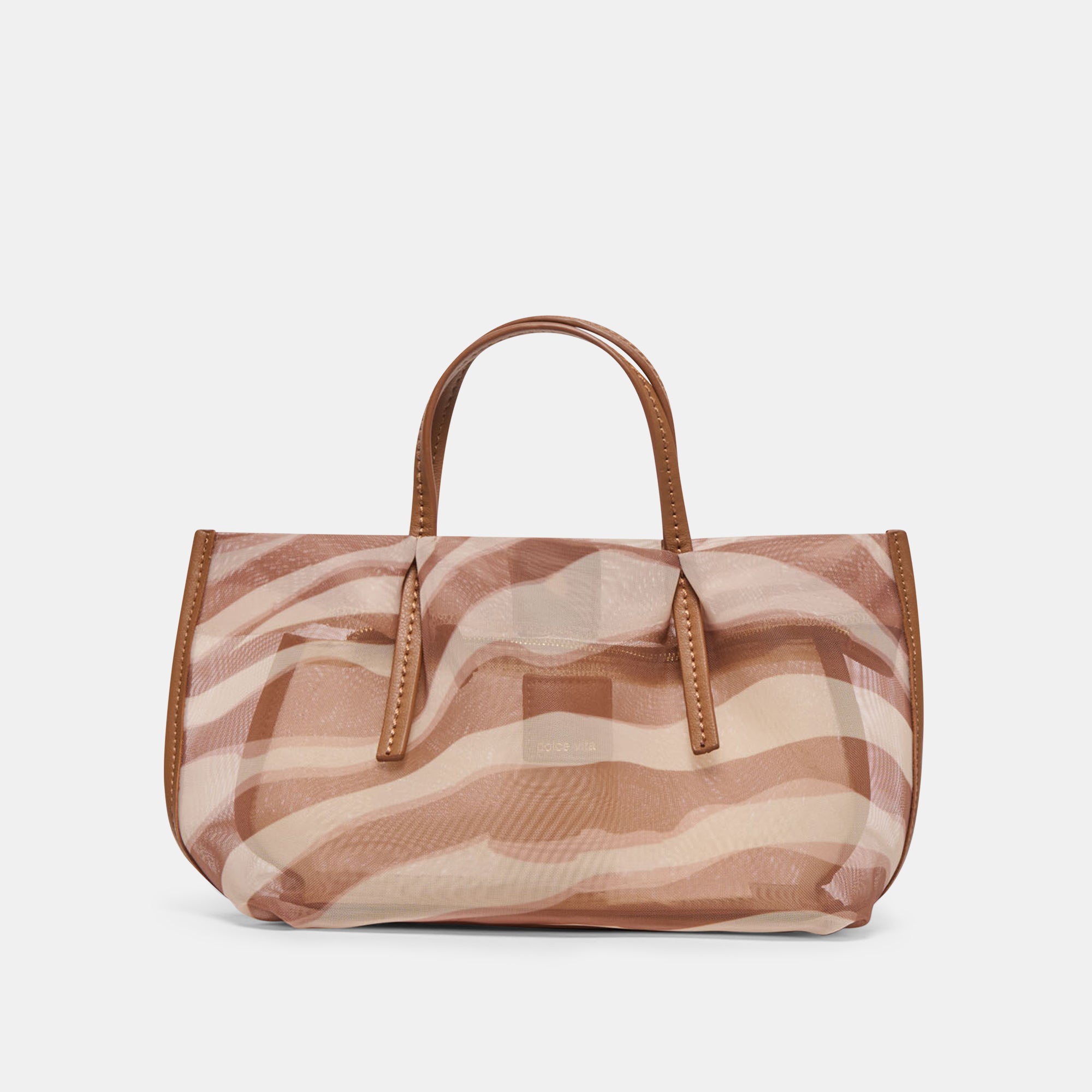 SELENE HANDBAG ZEBRA MESH