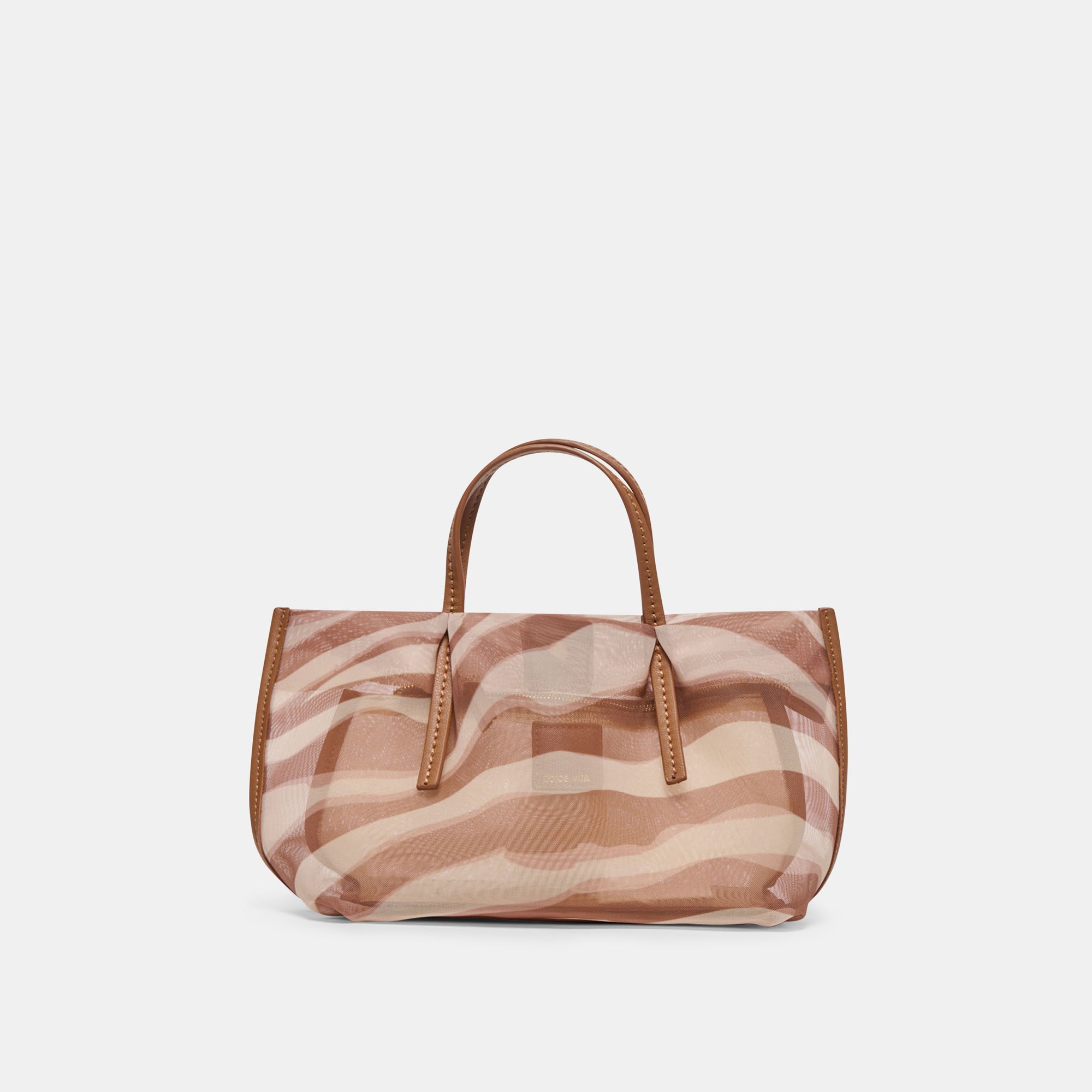 SELENE HANDBAG ZEBRA MESH