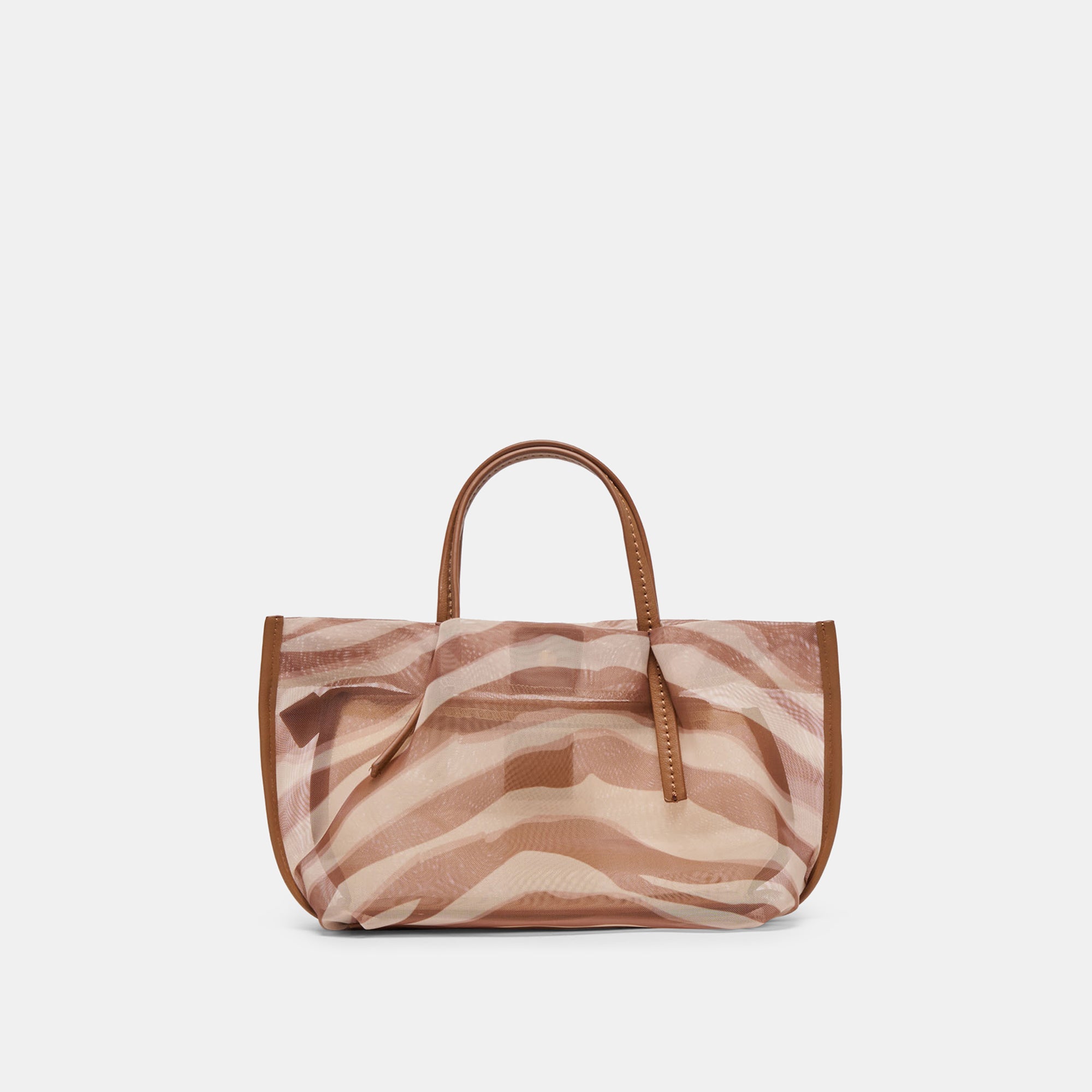 Selene Zebra Mesh Handbag | Dolce Vita