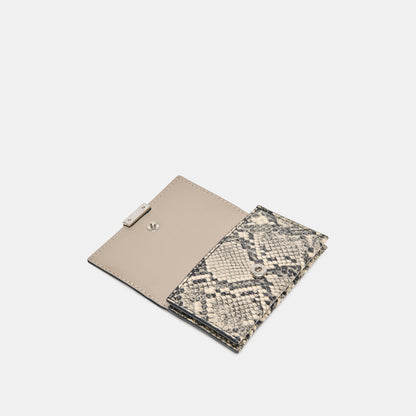 MINI-ME WALLET BLACK WHITE SNAKE STELLA