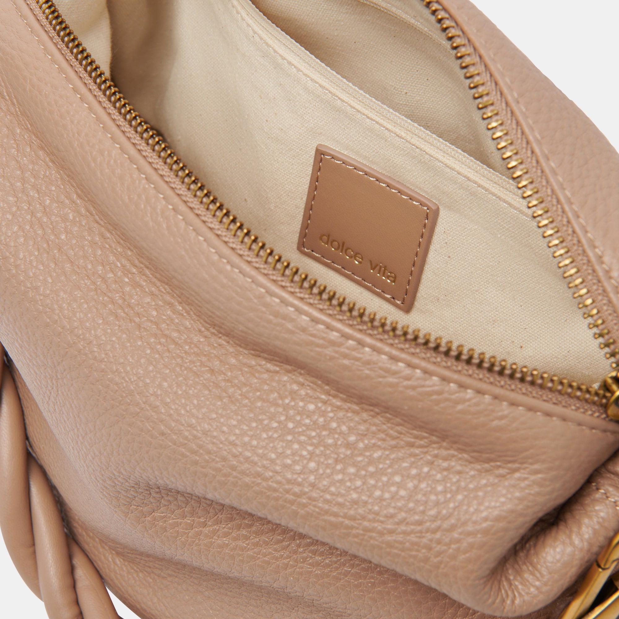 PRESTON SHOULDER/CROSSBODY CAFE SOFT PEBBLE LEATHER - view 3