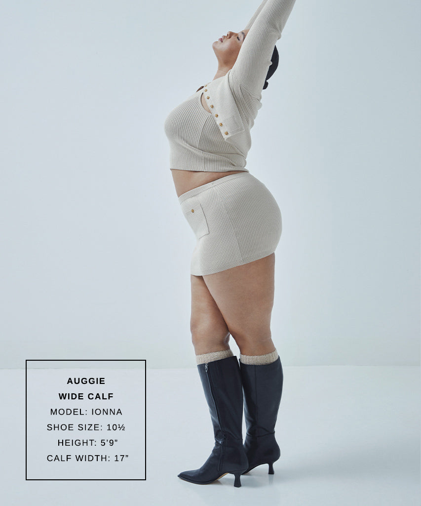 Leather Super Wide Calf Boots Inch Womens Extra Wide Calf Rain