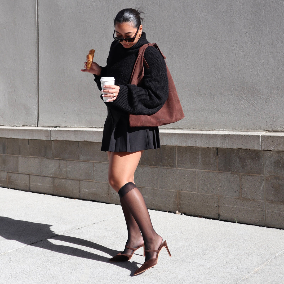 Kanika Red Mid Heel KANIKA HEELS DK BROWN SUEDE – Dolce Vita