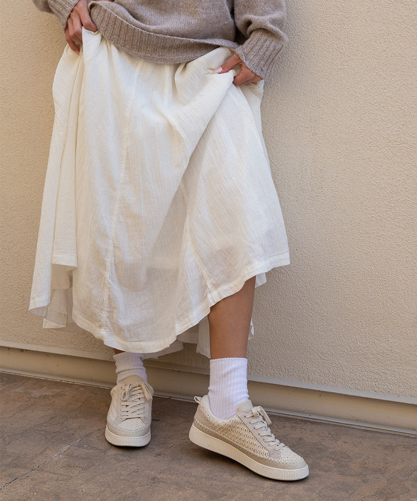 NICONA SNEAKERS SANDSTONE KNIT - re:vita