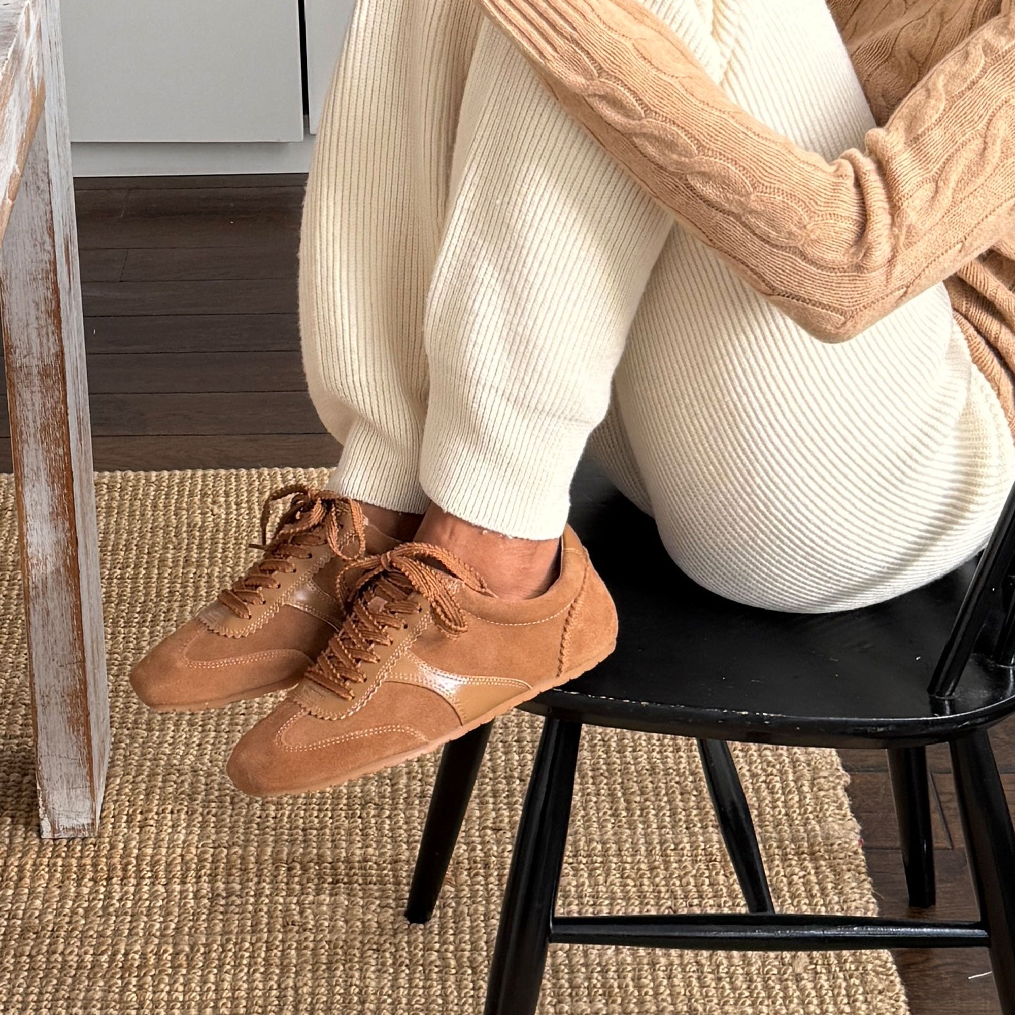 DORIE SNEAKERS PECAN SUEDE