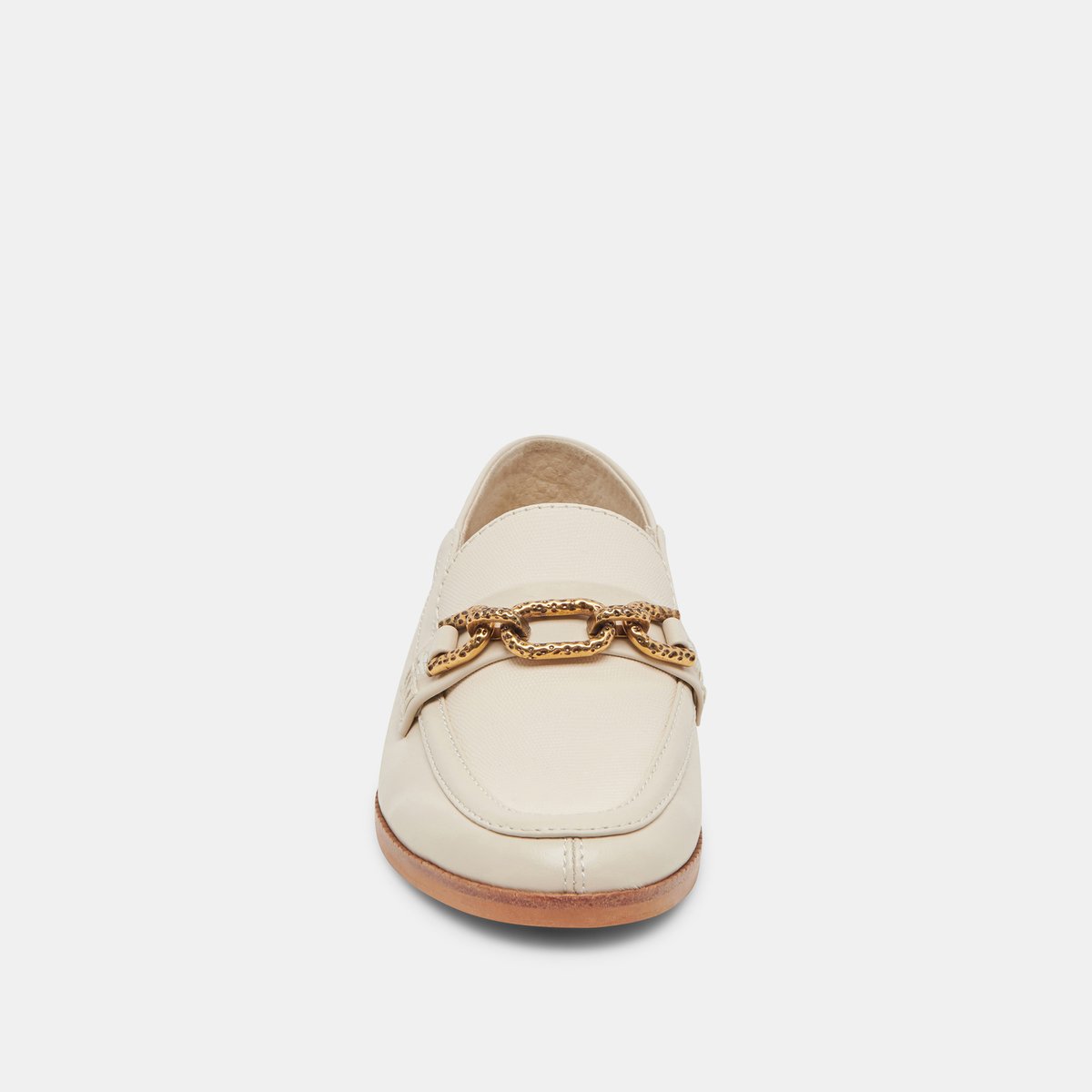REIGN FLATS IVORY LEATHER - re:vita