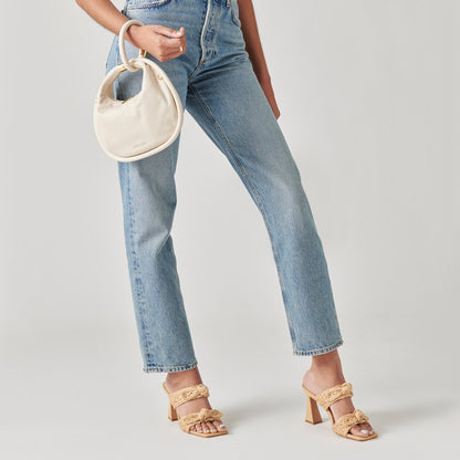 KEENA CROSSBODY IVORY LEATHER